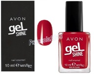 AVON Gel Shine Lakier paznokci żelowy UNIKAT jak hybryda 7 dni RED IS