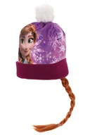 Zimná čiapka Elza Frozen 2 Anna s vrkočom