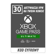 XBOX GAME PASS ULTIMATE 30 DNI KOD KLUCZ LIVE GOLD STARE I NOWE KONTA