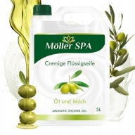 Möller SPA TEJ ÉS OLÍVA TUSFÜRDŐ SHOWER GEL PRÉMIUM MINŐSÉG 5L