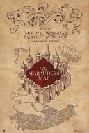 Harry Potter Mapa Huncwotów - plakat 61x91,5 cm