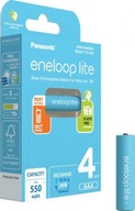 Akumulatorki Panasonic Eneloop Lite AAA 550mAh 4 szt