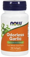 NOW Foods Cesnak bez vône Garlic 100 kapsúl