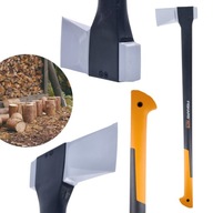 FISKARS Siekiera rozłupująca X27 XXL do łupania drewna drzewa DUŻA MOCNA