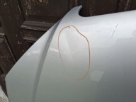 engine housing cover bonnet MERCEDES C-KLASA W204 2007R->2011R