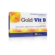 OLIMP GOLD VIT B FORTE 60 CAPS VITAMÍN B ÚČINNOSŤ MYSLENIA VLASY KOŽA