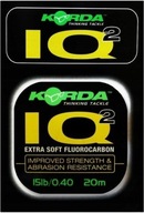 ŻYŁKA KORDA FLUOROCARBON IQ EXTRA SOFT 15lb/20m