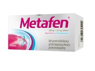 Metafen 200mg Ibuprofen+325mg Paracetamol 50 tabl
