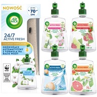 Air Wick Active Fresh Komplet Zestaw Morska Bryza + 4 Wkłady Mix Zapachów