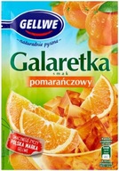 Gellwe Galaretka smak Pomarańczowy 72 g