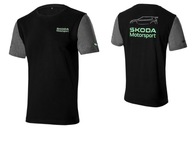 KOSZULKA T-SHIRT MĘSKA SKODA MOTORSPORT RS - ROZMIAR M