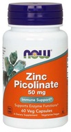 NOW Foods Zinc Picolinate 50mg 60 kapsułek