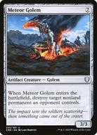 MtG: Meteor Golem (CMR)