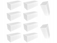 Ręcznik papierowy ZZ Biały Gruby 2-warstwowy 1500 listków 10 x 150 szt.