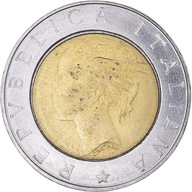 Moneta, Włochy, 500 Lire, 1996, Rome, VF(20-25), B