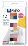 Sada FIMO soft 12 farieb Fashion 12x25g