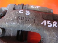 CITROEN C3 II DS3 PEUGEOT caliper JARZMO left rear part