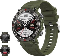 Pánske hodinky Men's military smartwatch KHAKI, zelená