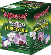Chusteczka do storczyków i innych roślin ozdobnych i liści AGRECOL 15szt.