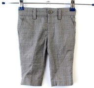 NEXT SIGNATURE Spodnie eleganckie w kratkę r. 3-6 m 68 cm