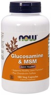 NOW FOODS Glukozamín s MSM (180 kaps.)