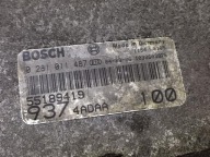 ALFA ROMEO 147 control unit of the engine 0281011487