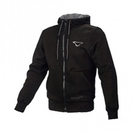 Macna Výpredaj Bunda s kapucňou Nuclone Motorcycle Hoodie Black Farba Cza