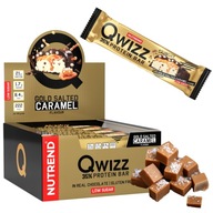 12 x Baton białkowy QWIZZ PROTEIN BAR SŁONY KARMEL 60g przekąska proteinowa