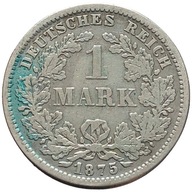 89560. Niemcy, 1 marka, 1875r., F - Ag