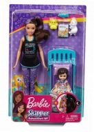 Barbie Zestaw opiekunka GHV88