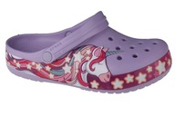 CROCS FUN LAB UNICORN BAND CLOG (19/20) Dievčenské šľapky