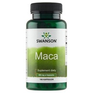 SWANSON Maca 500mg - 100 kapsułek