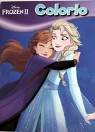 FROZEN II Disney Kraina Lodu Elza Anna Kolorowanka Malowanka A4