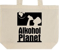 ALKOHOL PLANET torba zakupy prezent