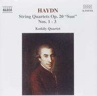 CD Haydn String Quarters Op. 20 Sun Nos. 1-3