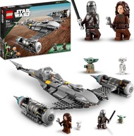 LEGO STAR WARS MYŚLIWIEC N-1 MANDALORIANIN BOBA FETT BABY YODA GROGU