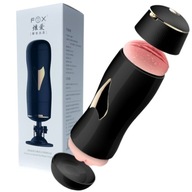 Obojstranný masturbátor - vagína s vibráciami USB prísavka Boss 