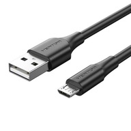 VENTION ADAPTER KABEL USB PRZEWÓD USB-A 2.0 NA MICRO USB-B 2A DO KAMERY 1M