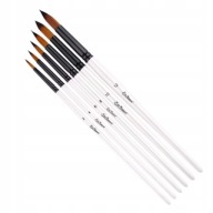 FESTŐECSETEK PROFESSZIONÁLIS MŰVÉSZI PRECÍZIÓS ECSETKÉSZLET 6db-os