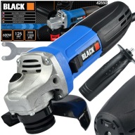 KÖNNYŰ ÉS ERŐS SAROKCSISZOLÓ 125mm DIAX FORDULATSZÁM SZABÁLYOZÁS BLACK