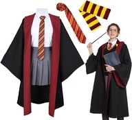 STRÓJ PRZEBRANIE HARRY POTTER Gryffindor SZATA KRAWAT SZAL ROZMIAR XL