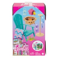 MATTEL Meble i akcesoria Barbie Ognisko