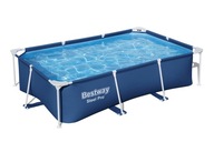 BESTWAY Roštový bazén DeluxeJr Steel Pro