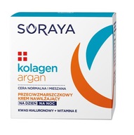 Soraya Kolagén + Argan hydratačný krém proti vráskam deň/noc 50 ml