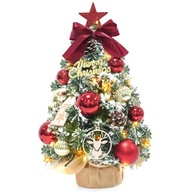 Dewur Mini vianočný stromček s LED svetlami