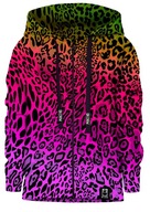 Dziecięca Bluza rozpinana Multicolor Leopard 158 H