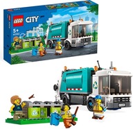 Lego Recyklačné nákladné vozidlo 60386 Smetiarske auto