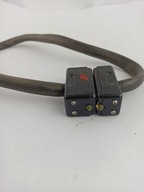 Kabel, przewód z wtykami N321 80cm wojsko #1
