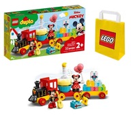 LEGO Duplo 10941 Narodeninový vláčik Mickey Mouse a Minnie 2+| Kabelka