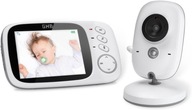 Niania elektroniczna z kamerką GHB biel Baby Monitor